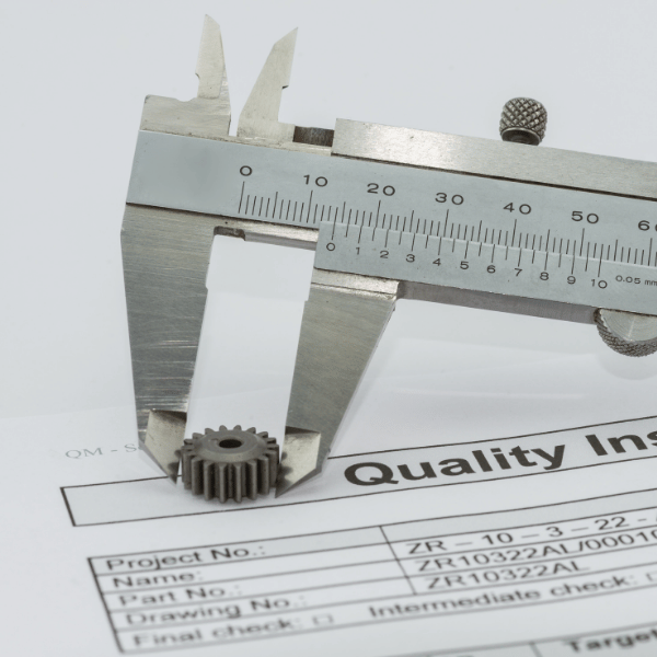 CNC quality inspection