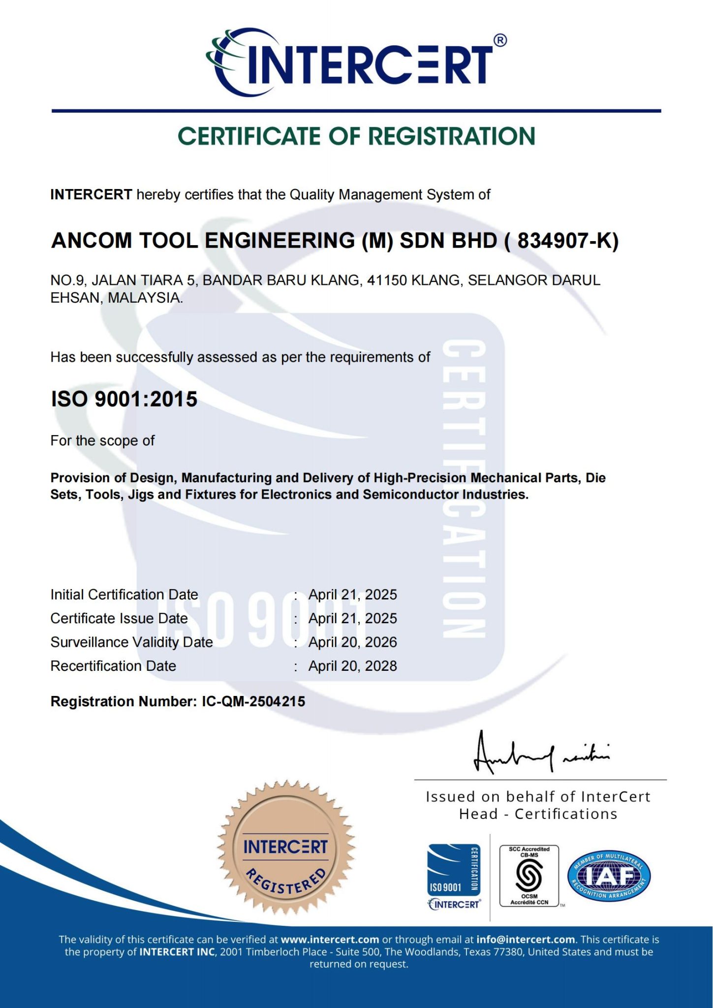 Ancom – Ancom Tools Engineering Works